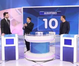 Silvio Santos recebe Danilo Gentili e Rafael Cortez neste domingo (04)