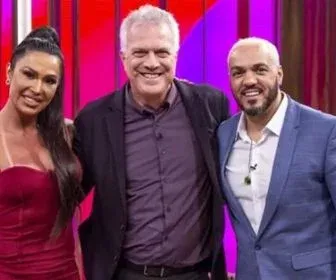 "Conversa com Bial" recebe o casal Belo e Gracyanne Barbosa