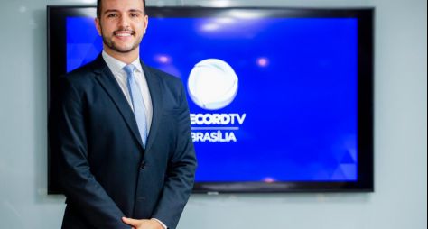 Matheus Ribeiro é contratado pela Record TV e assume, em Brasília, o DF Record