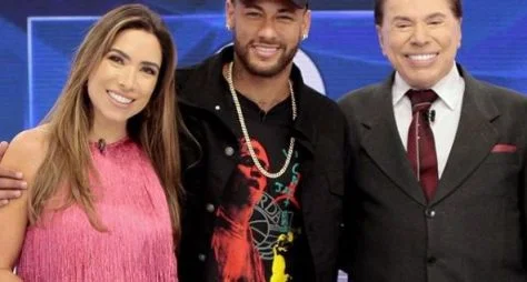 "Programa Silvio Santos" recebe Neymar, Patricia e Luciana Gimenez