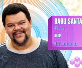 Babu Santana. Foto: TV Globo/BBB20