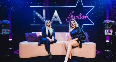 Naiara Azevedo e Marilia Mendonça gravam juntas