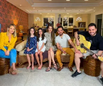 Eliana visita casa de Luciano Camargo neste domingo (06)