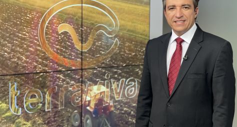 Marcio Campos estreia como apresentador do Jornal Terraviva 2ª Edição 