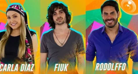 Carla Diaz x Fiuk x Rodolffo no Paredão do BBB21