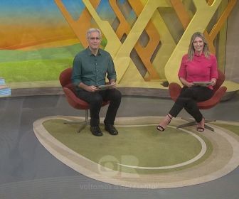 Apresentadores do Globo Rural. Foto: TV Globo