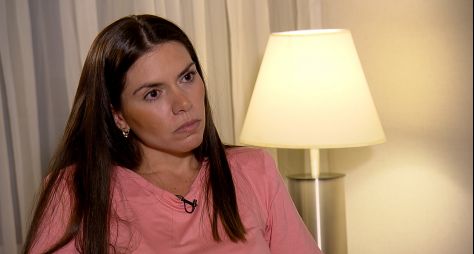 Roberto Cabrini entrevista as ex-esposas de Tom Veiga no Domingo Espetacular