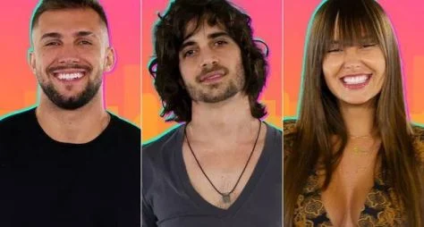 BBB21: Arthur, Fiuk e Thaís estão no paredão