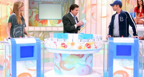 Programa Silvio Santos exibe participação de Kelly Key e Netinho