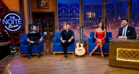 The Noite recebe Munhoz, Mariano e Jakelyne Oliveira