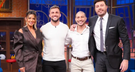 Arthur, Kerline e Caio têm conversa inédita com Danilo Gentili