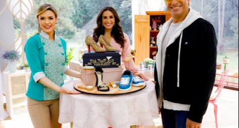 Bolos 'Sapataria' e 'Listras de Frescor' são os desafios do "Bake Off Brasil"