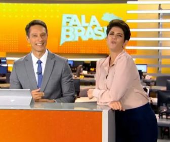 Apresentadores do Fala Brasil. Foto: Record TV