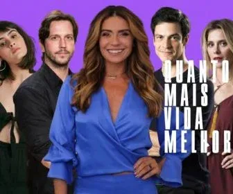 Atores de "O Sétimo Guardião" se encontram em "Quanto Mais Vida Melhor"
