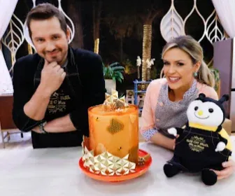 Dony conversa com Gileade e Beca revela segredo do bolo 'Abelha Rainha"