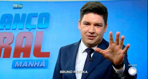Afastado do Balanço Geral Manhã, Bruno Peruka pede demissão da Record TV