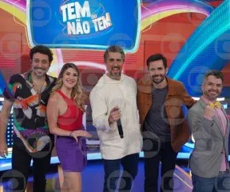 Marcos Mion recebe Dani Calabresa e Welder Rodrigues no "Caldeirão"