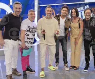 Alexandre Nero, Maria Clara Gueiros e João Baldasserini estão no ‘Caldeirão'