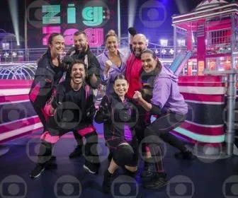 Tiago Abravanel e Mariana Santos disputam no ‘Zig Zag Arena’