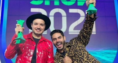 Israel e Rodolfo levam dois troféus no Prêmio Multishow