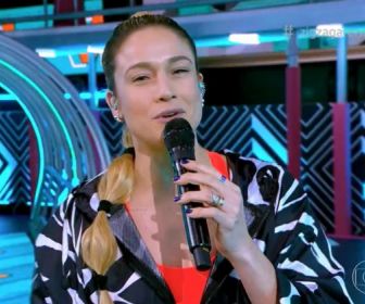 Fernanda Gentil apresenta o "Zig Zag Arena"/Globo