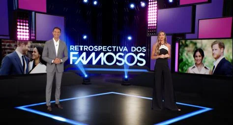 Mariana Weickert e Sergio Aguiar apresentam o "Retrospectiva dos Famosos 2021"