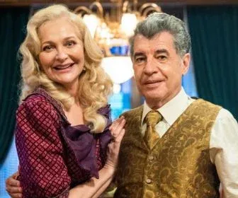 Paulo Betti e Alexandra Richter serão o casal Constantino e Julinha em "Além da Ilusão"