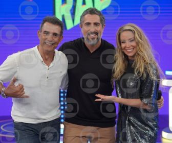 Marcos Pasquim, Danielle Winits e Rafael Portugal estão no "Caldeirão"