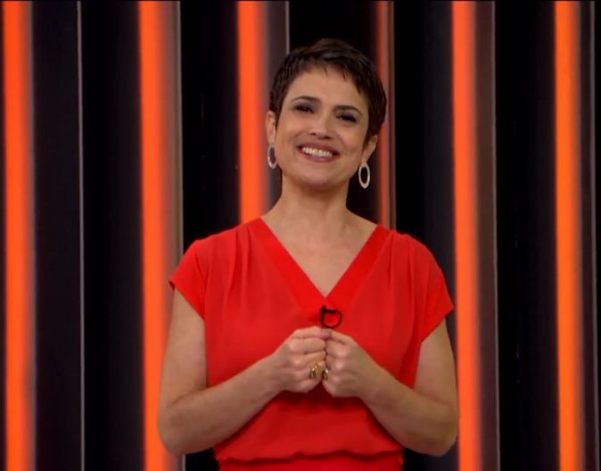 Sandra Annenberg. Foto: TV Globo/Divulgação