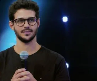 Convidado do "Domingão", Rodrigo do BBB 22 comenta a sua eliminação