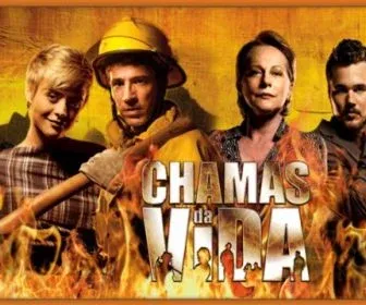 A audiência do primeiro capitulo da reprise de "Chamas da Vida"