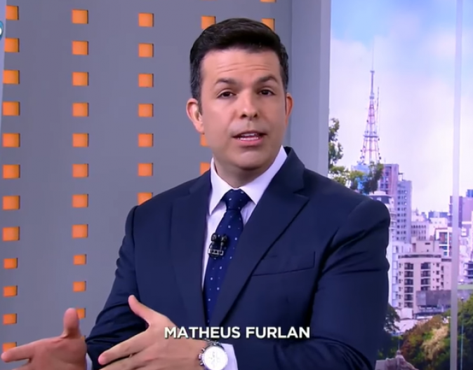 Record TV demitiu o jornalista Matheus Furlan