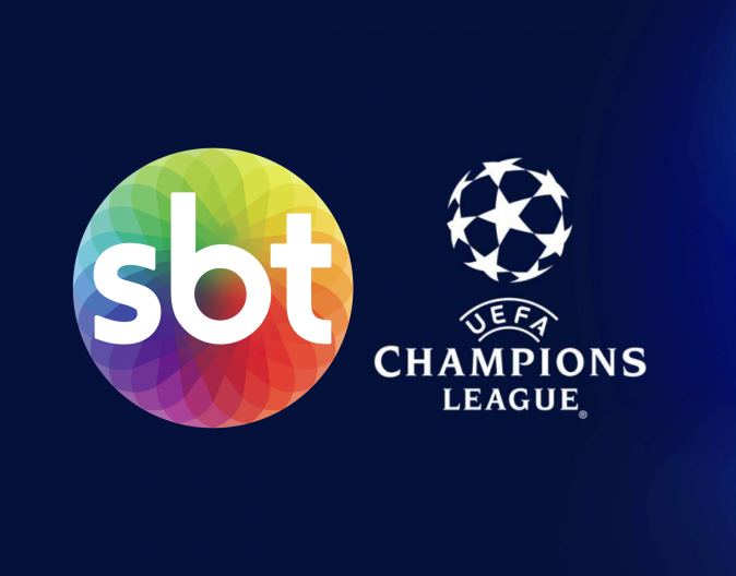 Observatório da TV on X: Champions League: SBT une futebol e