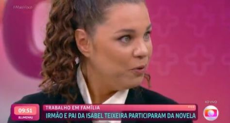 Isabel Teixeira comenta repercussão de Maria Bruaca