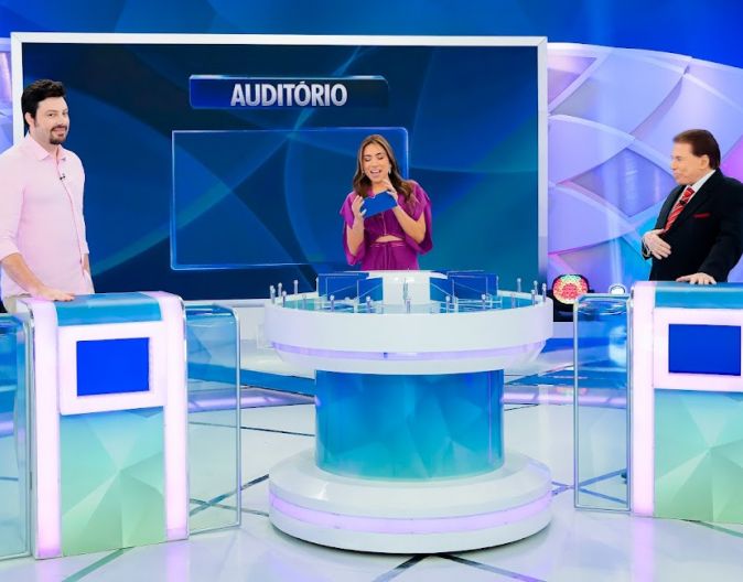 Programa Silvio Santos - Pauta Para o Jogo dos Pontinhos - SBT TV