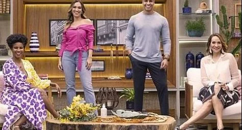 Novos apresentadores do "É de Casa" se reúnem pela primeira vez