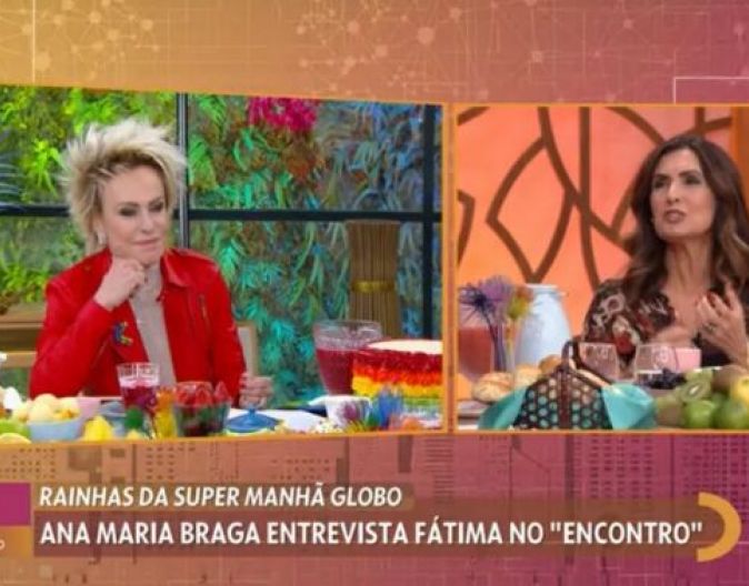 Fátima Bernardes é entrevistada por Ana Maria Braga e explica porque deixará o "Encontro"