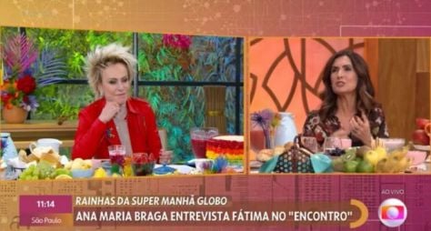 Fátima Bernardes é entrevistada por Ana Maria Braga e explica porque deixará o "Encontro"