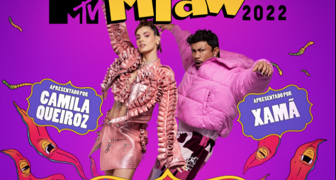 MTV anuncia Camila Queiroz e Xamã como apresentadores do MTV MIAW 2022