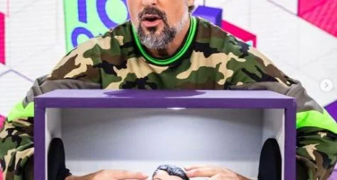 Marcos Mion relembra participação em quadro com Gugu Liberato