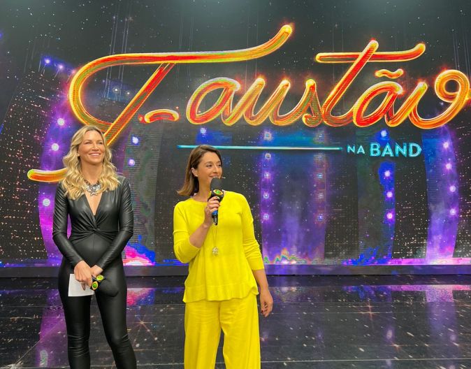 Catia Fonseca revela bastidores do programa do Faustão