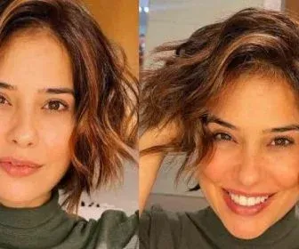 Paloma Duarte muda de visual após o fim das gravações de "Além da Ilusão"