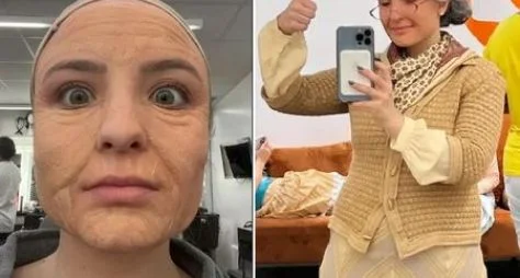 Larissa Manoela surge caracterizada para o último capítulo de "Além da Ilusão"