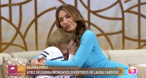 Aos 95 anos, Laura Cardoso chora com homenagens