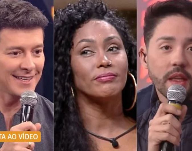Rico Melquiades e Rosiane Pinheiro brigam em gravação de "A Hora do Faro"