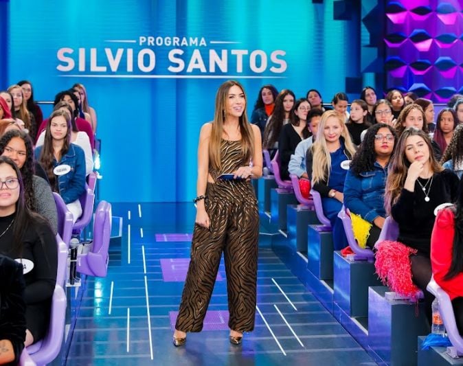 “Programa Silvio Santos” recebe Juliana Paiva e Flávia Viana no “Jogo das 3 Pistas”