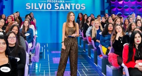 “Programa Silvio Santos” recebe Juliana Paiva e Flávia Viana no “Jogo das 3 Pistas”