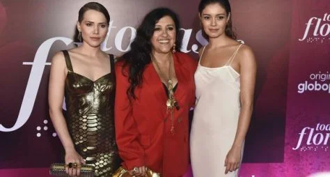 Elenco se reúne para celebrar o sucesso de "Todas as Flores" no Globoplay 