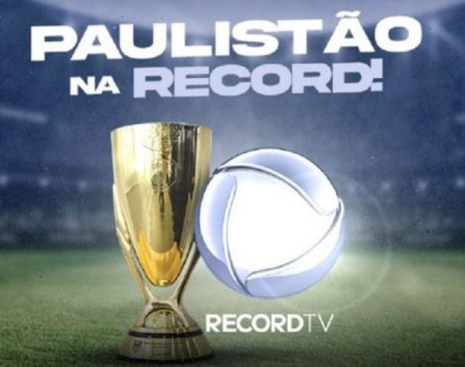  Record define equipe para as transmissões do Campeonato Paulista 2023