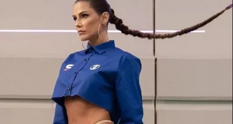 Figurinista dos looks de Deborah Secco na Copa comenta repercussão das roupas